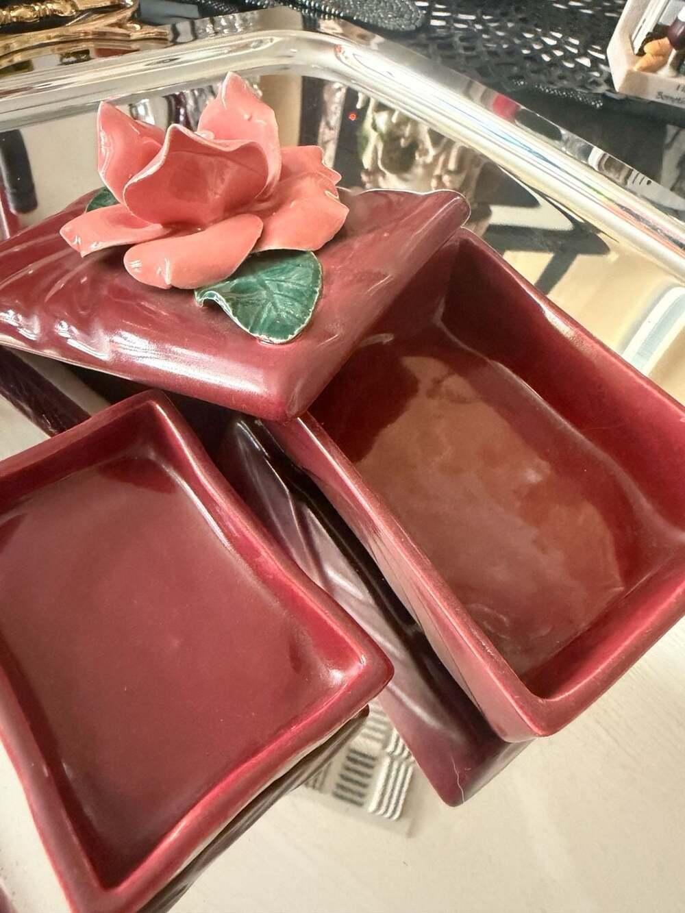 Johannes Brahm California Pottery Trinket Box